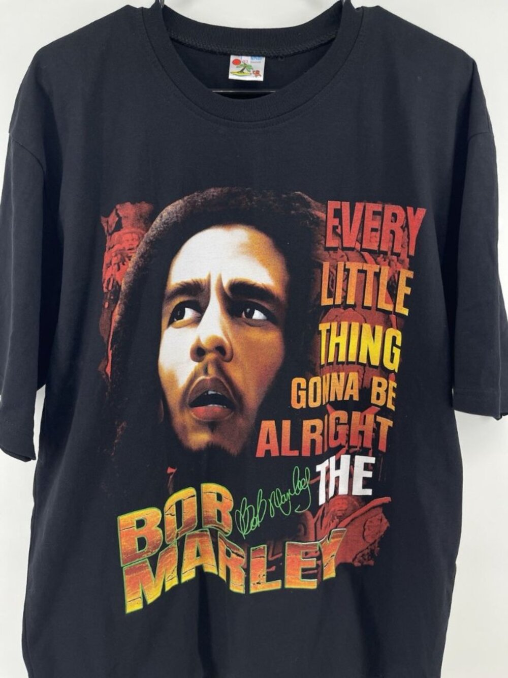 Bob Marley Raggae Shirt Double Sided Graphic 70 Rare XL Classic Jamaica Resort